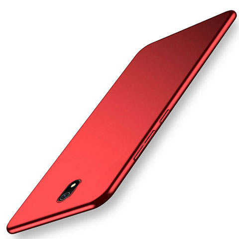 Funda Dura Plastico Rigida Carcasa Mate M02 para Xiaomi Redmi 8A Rojo