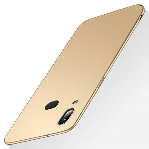 Funda Dura Plastico Rigida Carcasa Mate M03 para Samsung Galaxy A6s Oro