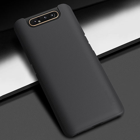 Funda Dura Plastico Rigida Carcasa Mate M03 para Samsung Galaxy A90 4G Negro