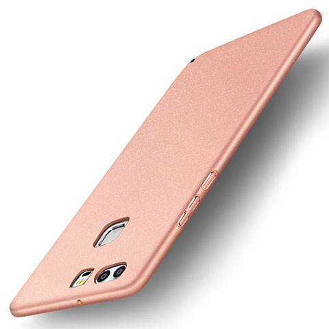 Funda Dura Plastico Rigida Carcasa Mate M04 para Huawei P9 Oro Rosa