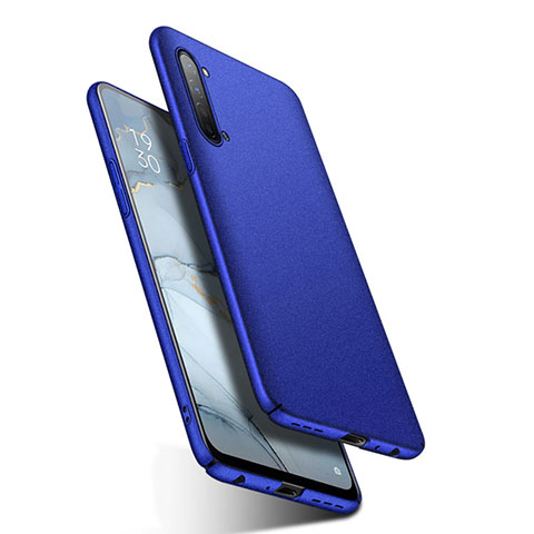 Funda Dura Plastico Rigida Carcasa Mate M04 para Oppo F15 Azul