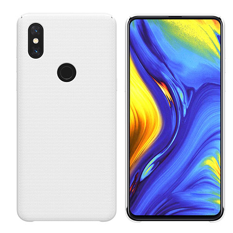 Funda Dura Plastico Rigida Carcasa Mate M04 para Xiaomi Mi Mix 3 Blanco