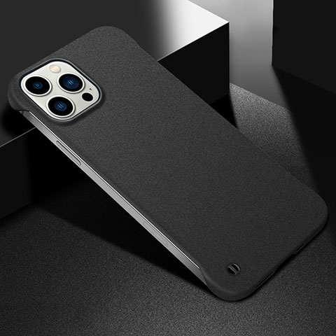 Funda Dura Plastico Rigida Carcasa Mate M05 para Apple iPhone 16 Pro Max Negro