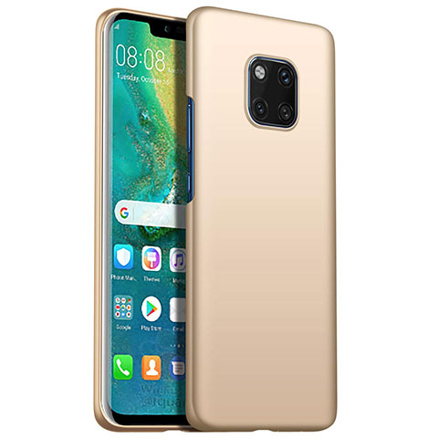 Funda Dura Plastico Rigida Carcasa Mate M05 para Huawei Mate 20 Pro Oro