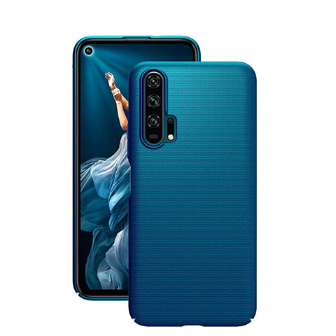 Funda Dura Plastico Rigida Carcasa Mate P01 para Huawei Honor 20 Pro Azul