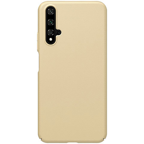 Funda Dura Plastico Rigida Carcasa Mate P01 para Huawei Honor 20S Oro