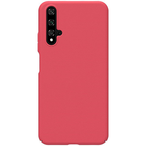 Funda Dura Plastico Rigida Carcasa Mate P01 para Huawei Honor 20S Rojo