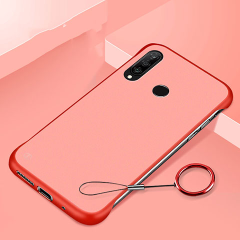 Funda Dura Plastico Rigida Carcasa Mate P01 para Huawei Nova 4e Rojo