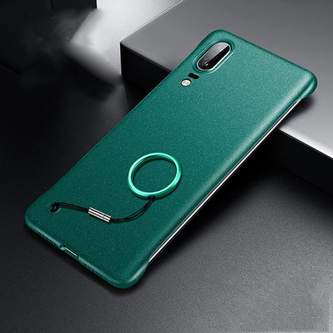 Funda Dura Plastico Rigida Carcasa Mate P01 para Huawei P20 Cian