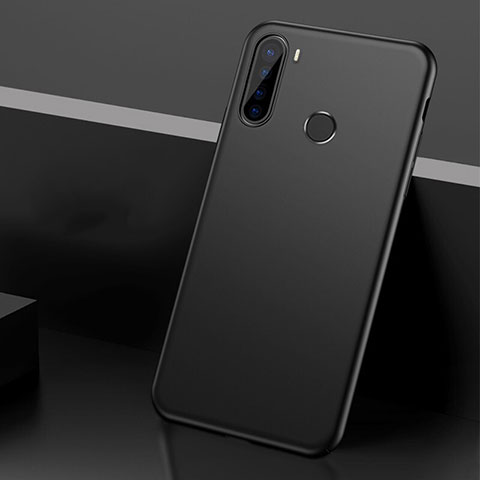 Funda Dura Plastico Rigida Carcasa Mate P01 para Xiaomi Redmi Note 8T Negro