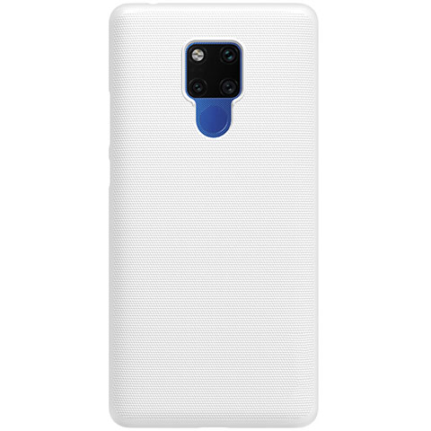 Funda Dura Plastico Rigida Carcasa Mate P02 para Huawei Mate 20 Blanco