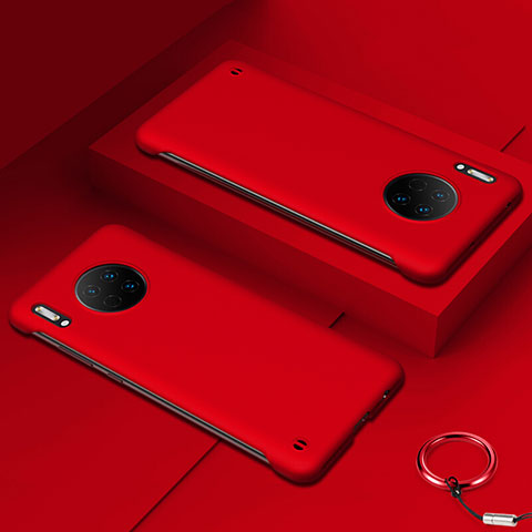 Funda Dura Plastico Rigida Carcasa Mate P02 para Huawei Mate 30E Pro 5G Rojo