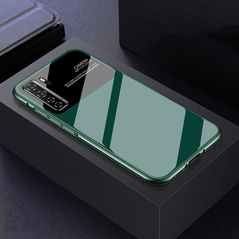 Funda Dura Plastico Rigida Carcasa Mate P02 para Huawei Nova 7 SE 5G Verde