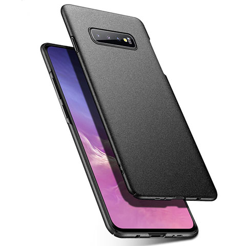 Funda Dura Plastico Rigida Carcasa Mate P02 para Samsung Galaxy S10 Negro