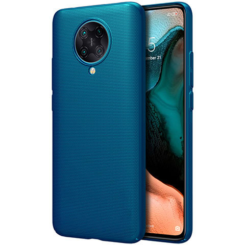 Funda Dura Plastico Rigida Carcasa Mate P03 para Xiaomi Redmi K30 Pro 5G Azul