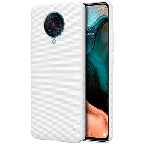 Funda Dura Plastico Rigida Carcasa Mate P03 para Xiaomi Redmi K30 Pro 5G Blanco