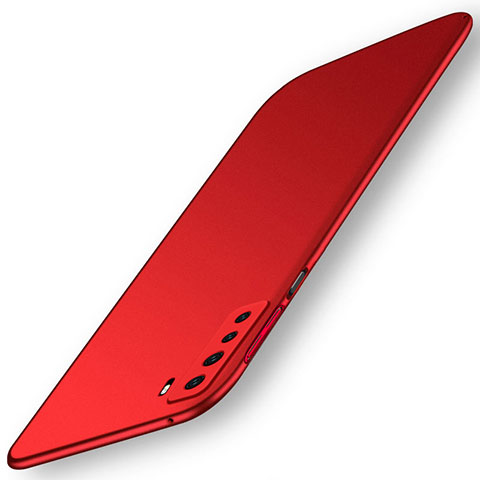 Funda Dura Plastico Rigida Carcasa Mate P06 para Huawei Nova 7 SE 5G Rojo