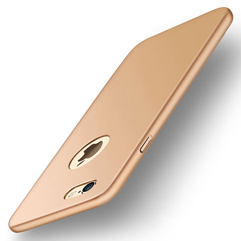 Funda Dura Plastico Rigida Carcasa Mate P09 para Apple iPhone 6 Oro