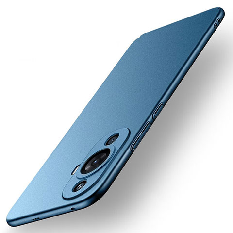 Funda Dura Plastico Rigida Carcasa Mate para Huawei Nova 11 Azul