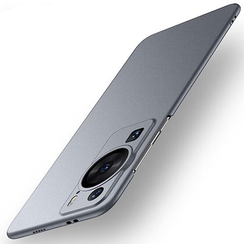 Funda Dura Plastico Rigida Carcasa Mate para Huawei P60 Gris