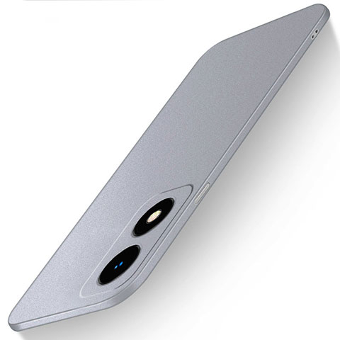 Funda Dura Plastico Rigida Carcasa Mate para Oppo A2x 5G Gris