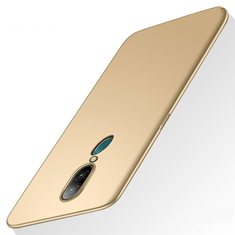 Funda Dura Plastico Rigida Carcasa Mate para Oppo A9X Oro