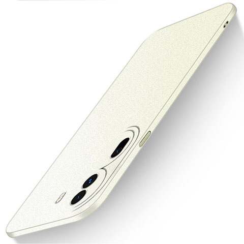 Funda Dura Plastico Rigida Carcasa Mate para Oppo Reno11 Pro 5G Blanco