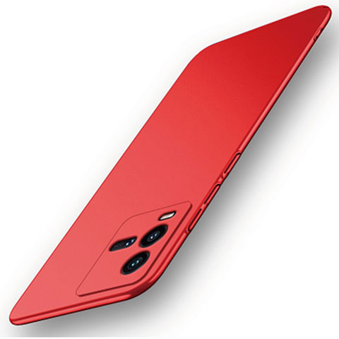 Funda Dura Plastico Rigida Carcasa Mate para Vivo iQOO 9T 5G Rojo