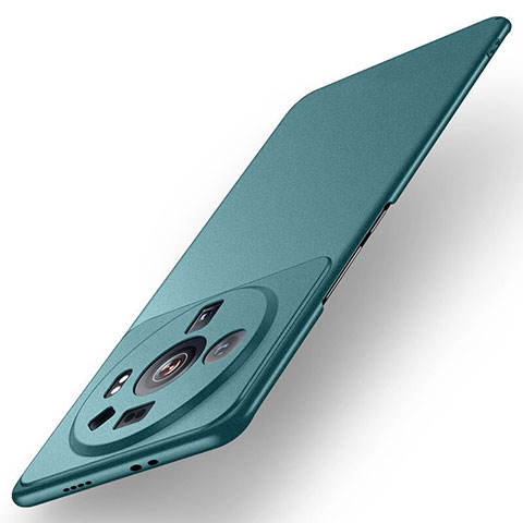 Funda Dura Plastico Rigida Carcasa Mate para Xiaomi Mi 12S Ultra 5G Verde