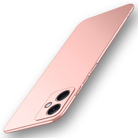 Funda Dura Plastico Rigida Carcasa Mate para Xiaomi Redmi Note 12R Pro 5G Rosa