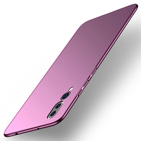 Funda Dura Plastico Rigida Carcasa Mate R01 para Huawei P20 Pro Morado