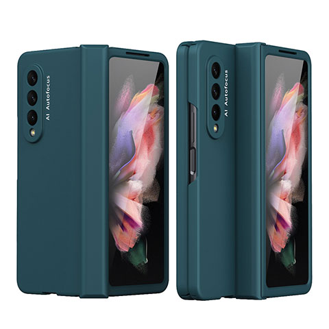 Funda Dura Plastico Rigida Carcasa Mate T02 para Samsung Galaxy Z Fold4 5G Verde