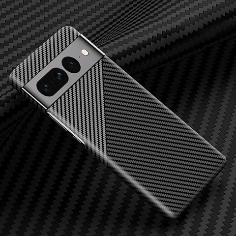 Funda Dura Plastico Rigida Carcasa Mate Twill para Google Pixel 7 Pro 5G Gris