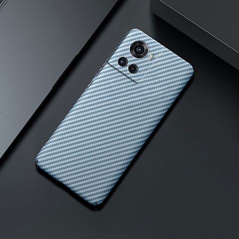 Funda Dura Plastico Rigida Carcasa Mate Twill para OnePlus Ace 5G Azul Cielo