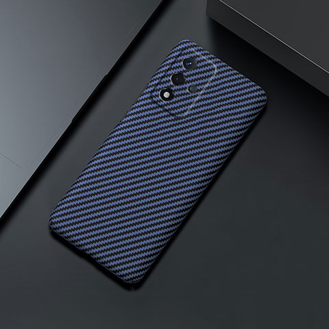 Funda Dura Plastico Rigida Carcasa Mate Twill para Oppo A93s 5G Azul