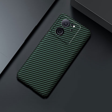 Funda Dura Plastico Rigida Carcasa Mate Twill para Xiaomi Redmi K60 Ultra 5G Verde