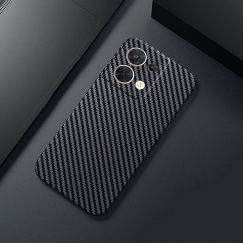 Funda Dura Plastico Rigida Carcasa Mate Twill para Xiaomi Redmi Note 13 5G Negro