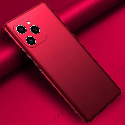 Funda Dura Plastico Rigida Carcasa Mate YK1 para Huawei Honor 60 SE 5G Rojo