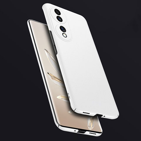 Funda Dura Plastico Rigida Carcasa Mate YK1 para Huawei Honor 70 5G Blanco