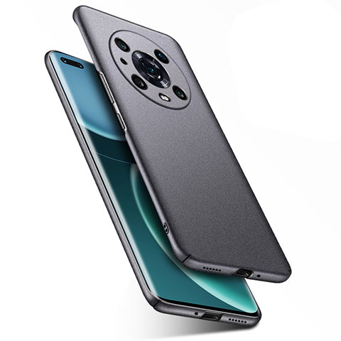 Funda Dura Plastico Rigida Carcasa Mate YK1 para Huawei Honor Magic4 Pro 5G Gris