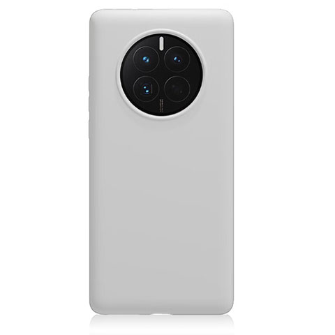 Funda Dura Plastico Rigida Carcasa Mate YK1 para Huawei Mate 50E Blanco