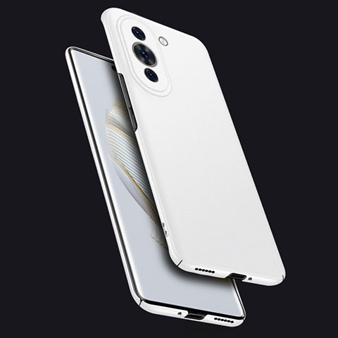 Funda Dura Plastico Rigida Carcasa Mate YK1 para Huawei Nova 10 Blanco