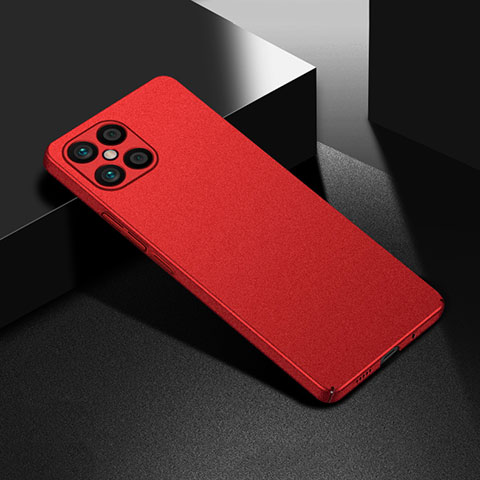 Funda Dura Plastico Rigida Carcasa Mate YK1 para Huawei Nova 8 SE 4G Rojo