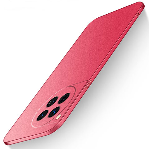 Funda Dura Plastico Rigida Carcasa Mate YK1 para OnePlus 12R 5G Rojo