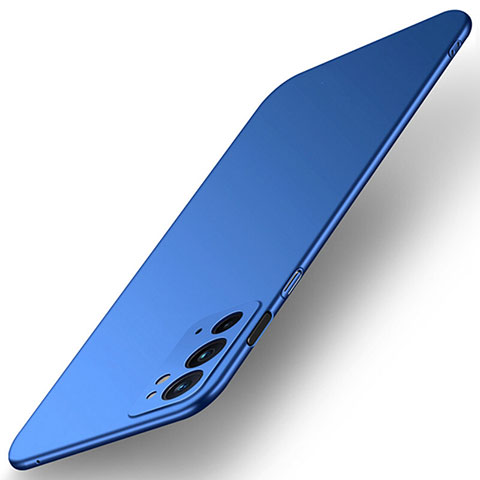 Funda Dura Plastico Rigida Carcasa Mate YK1 para OnePlus 9RT 5G Azul