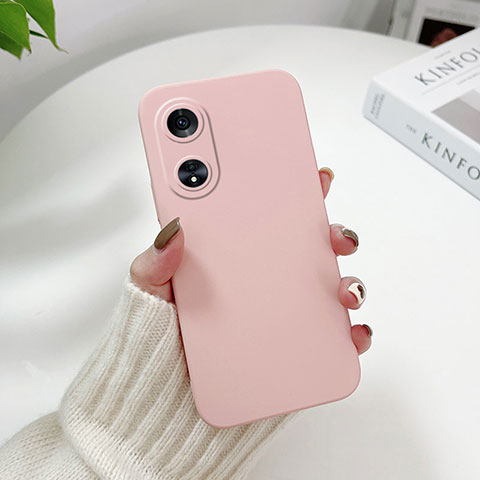 Funda Dura Plastico Rigida Carcasa Mate YK1 para Oppo A1x 5G Rosa