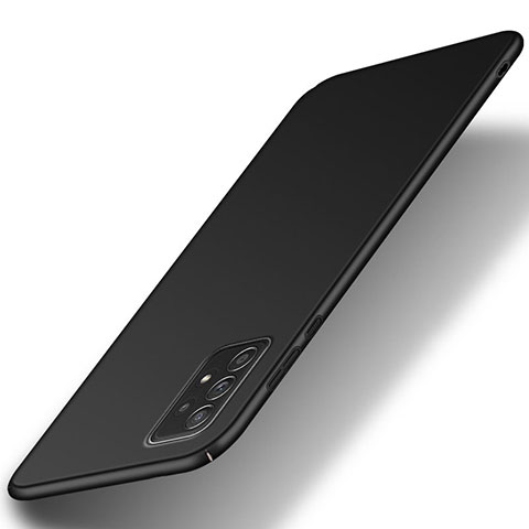 Funda Dura Plastico Rigida Carcasa Mate YK1 para Samsung Galaxy A52 4G Negro