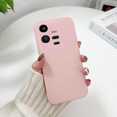 Funda Dura Plastico Rigida Carcasa Mate YK1 para Vivo iQOO 11 Pro 5G Rosa