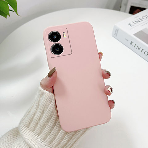 Funda Dura Plastico Rigida Carcasa Mate YK1 para Vivo iQOO Z7x 5G Rosa