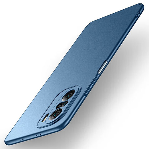 Funda Dura Plastico Rigida Carcasa Mate YK1 para Xiaomi Redmi K40 Pro+ Plus 5G Azul